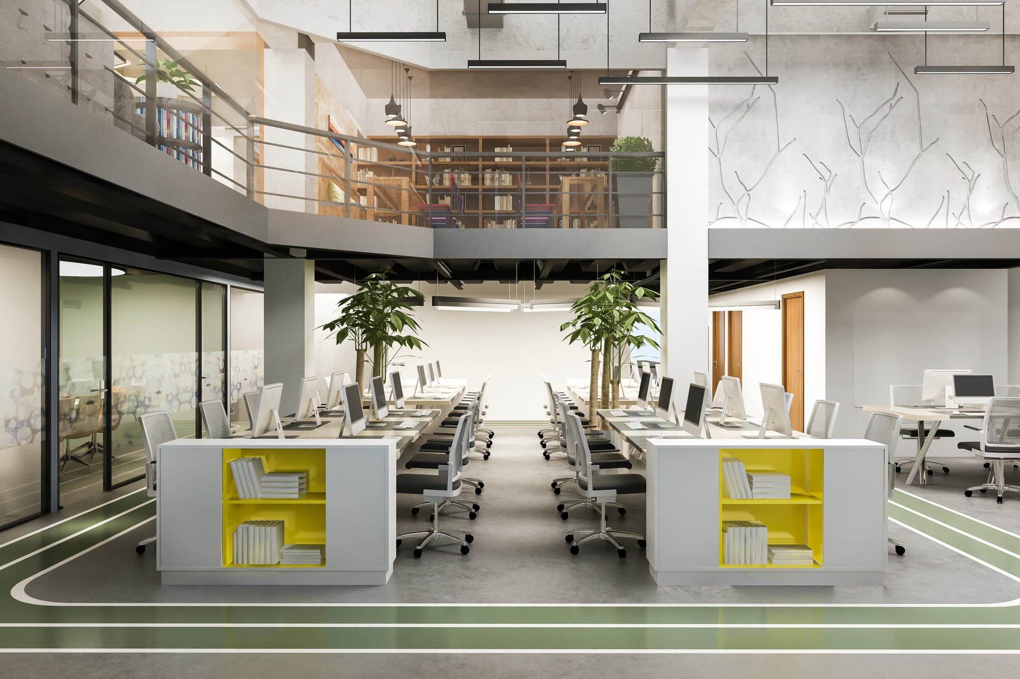 Office tower fit-out